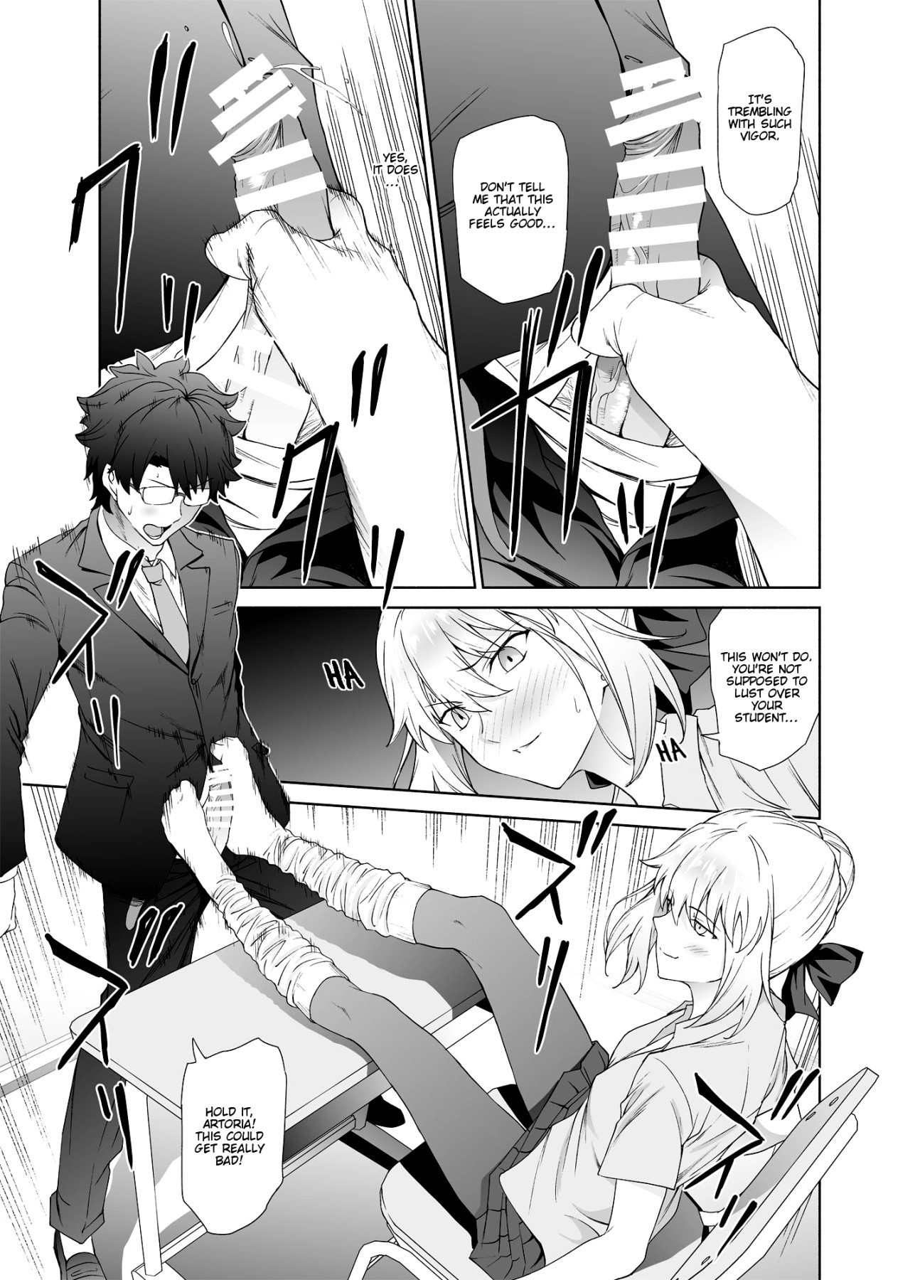 Hentai Manga Comic-Schoolgirl Artoria-Read-6